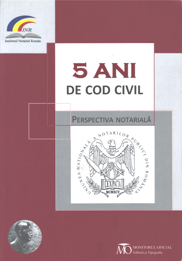 Cinq ans de code civil – la perspective notariale